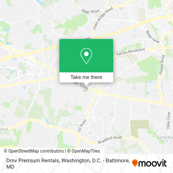 Dmv Premium Rentals map