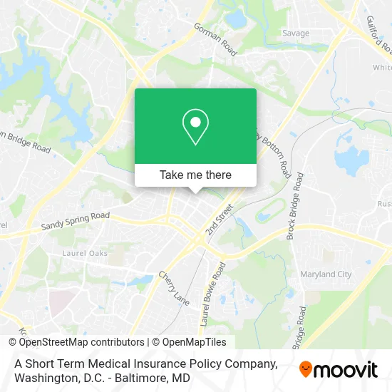 A Short Term Medical Insurance Policy Company map