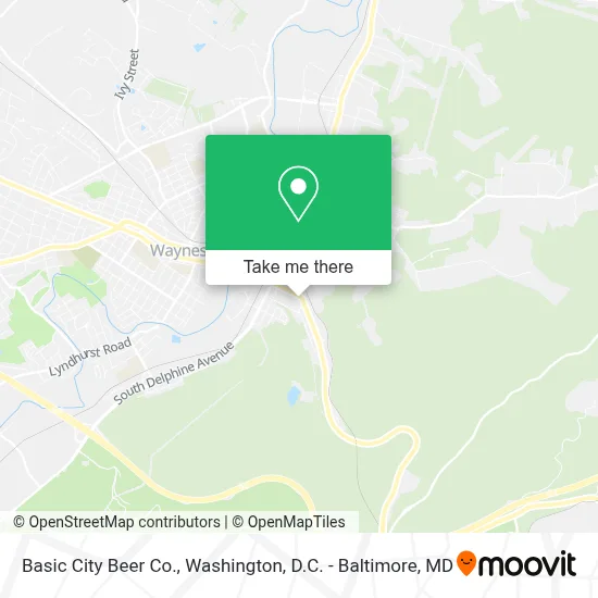 Basic City Beer Co. map