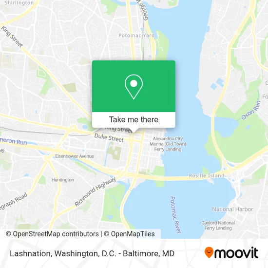 Lashnation map