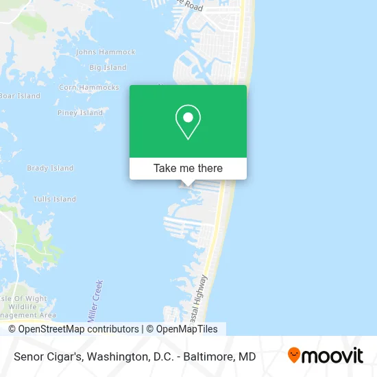 Senor Cigar's map