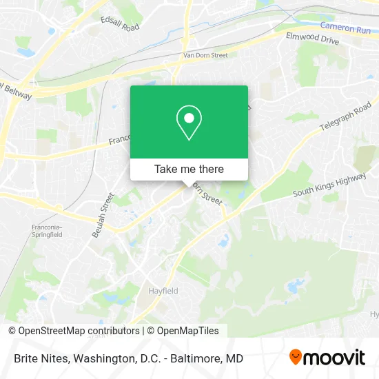 Brite Nites map