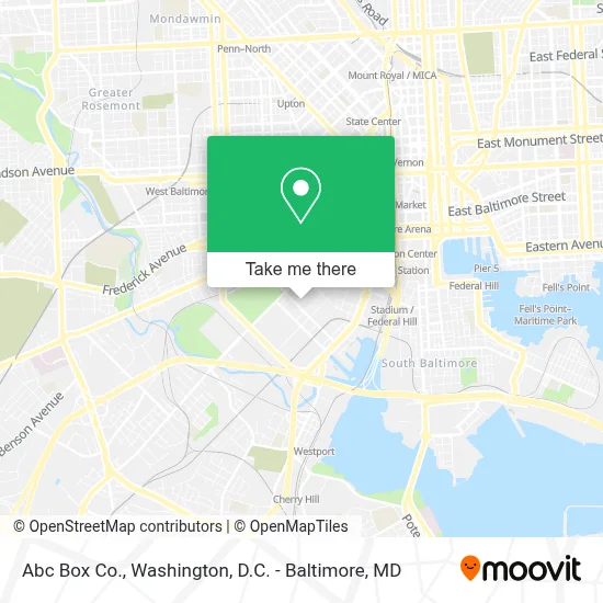 Abc Box Co. map