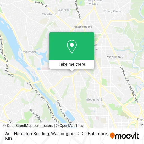 Au - Hamilton Building map