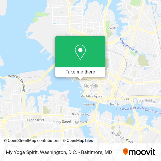 My Yoga Spirit map