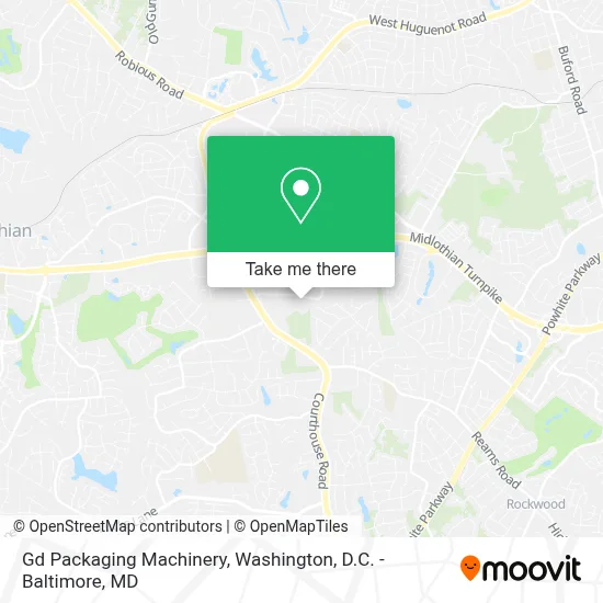 Gd Packaging Machinery map