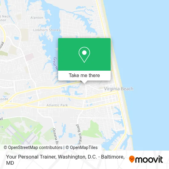 Your Personal Trainer map