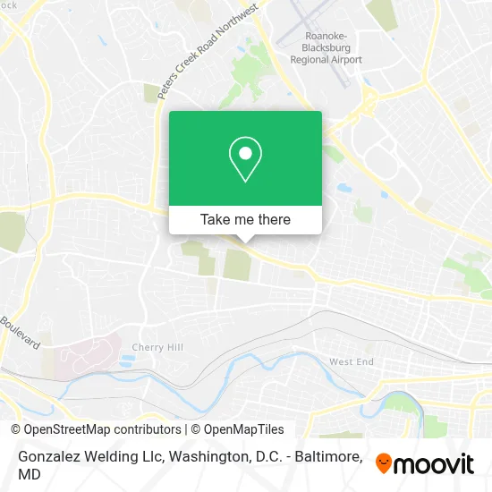 Gonzalez Welding Llc map