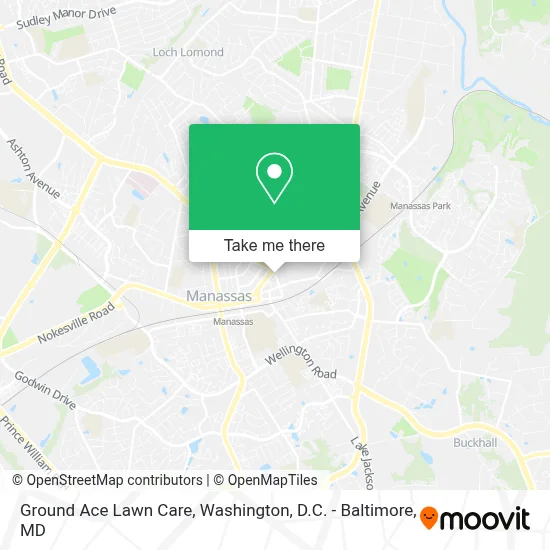 Ground Ace Lawn Care map