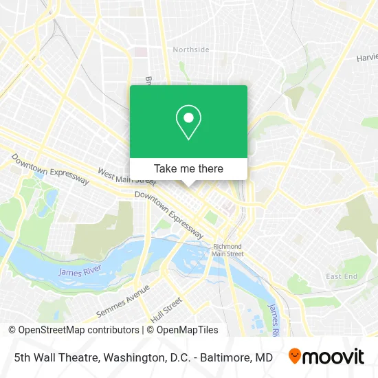 5th Wall Theatre map