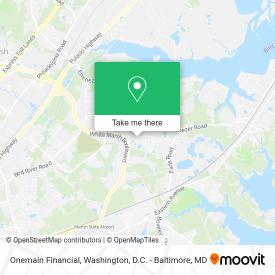 Onemain Financial map