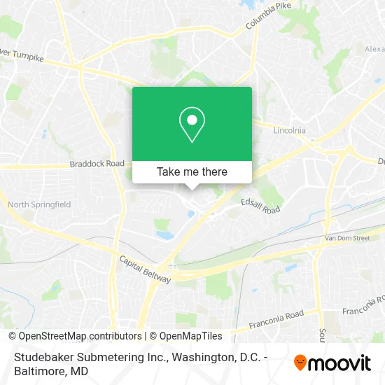Studebaker Submetering Inc. map