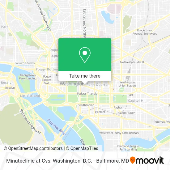 Minuteclinic at Cvs map