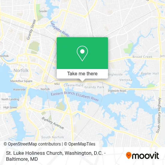 St. Luke Holiness Church map
