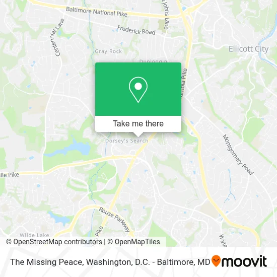 The Missing Peace map