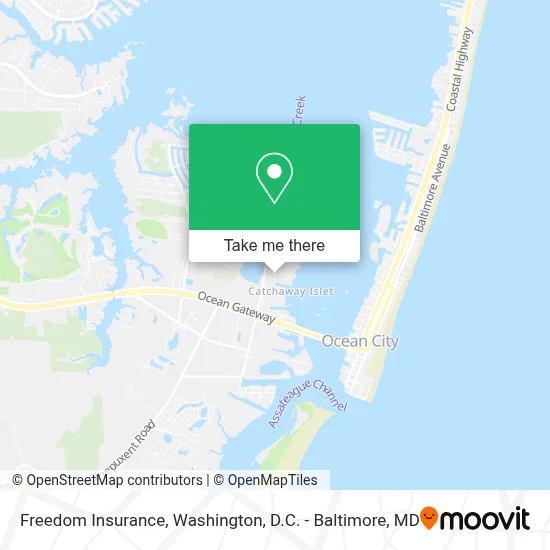 Freedom Insurance map