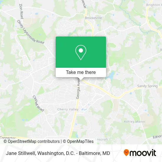 Jane Stillwell map