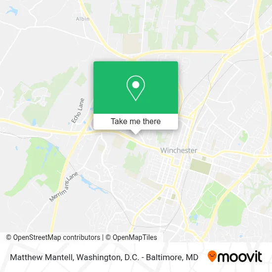 Matthew Mantell map