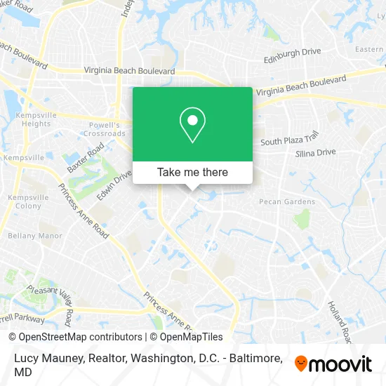 Lucy Mauney, Realtor map