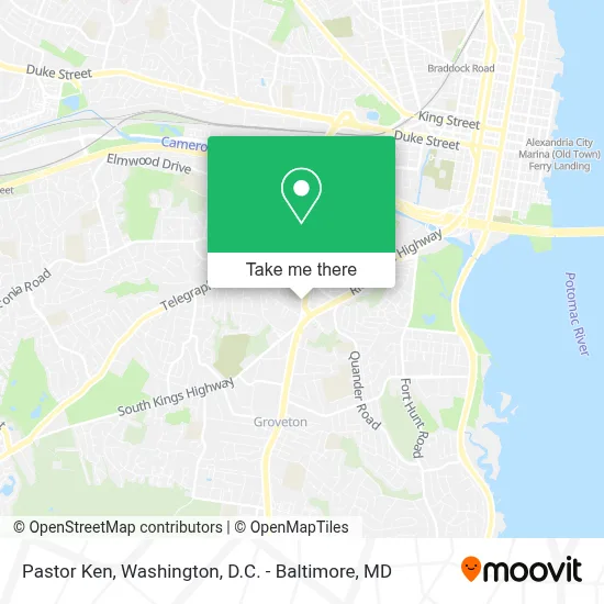 Pastor Ken map
