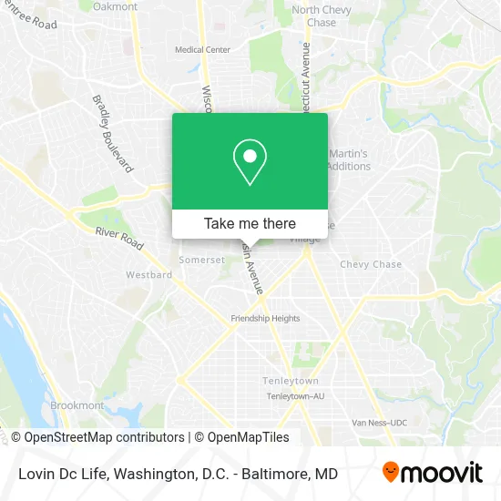 Lovin Dc Life map
