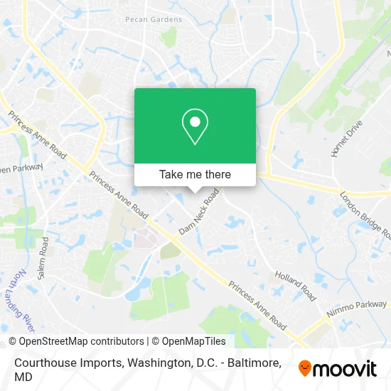 Courthouse Imports map
