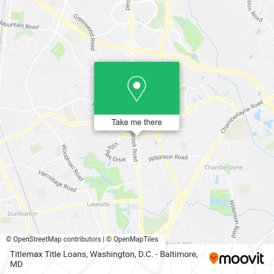 Titlemax Title Loans map