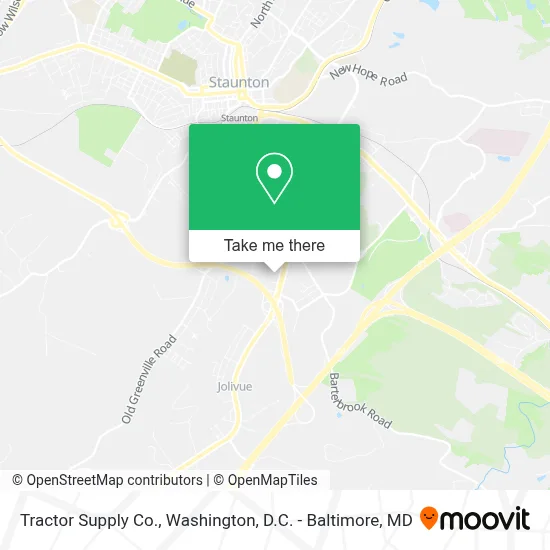 Tractor Supply Co. map