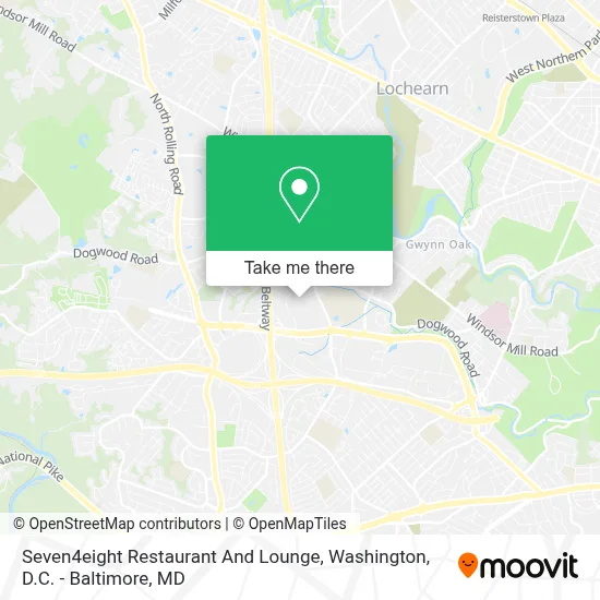 Seven4eight Restaurant And Lounge map