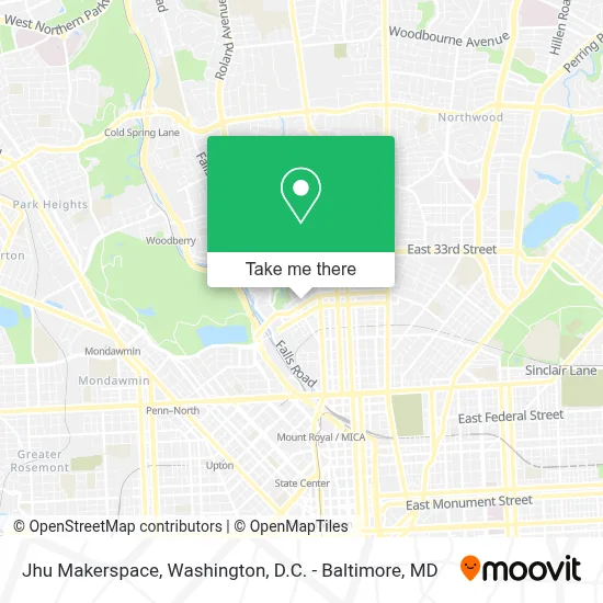 Jhu Makerspace map