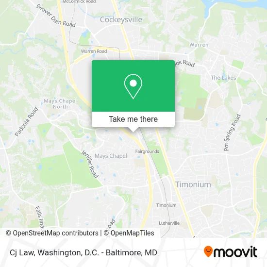 Cj Law map
