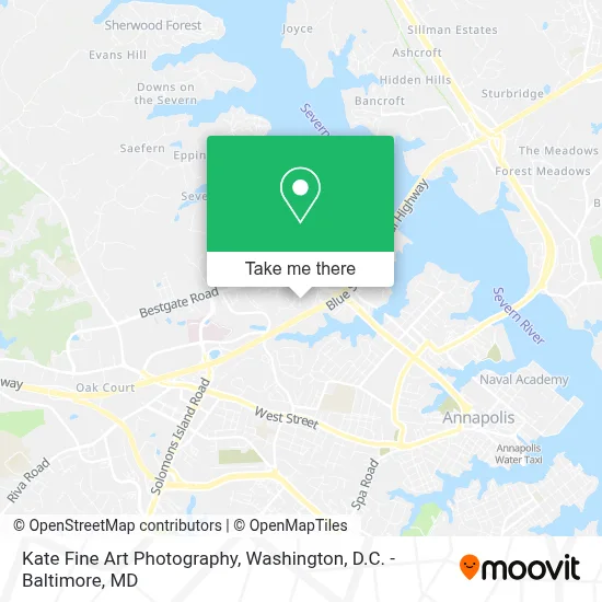 Kate Fine Art Photography map
