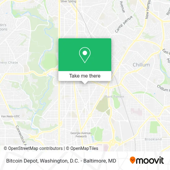Bitcoin Depot map