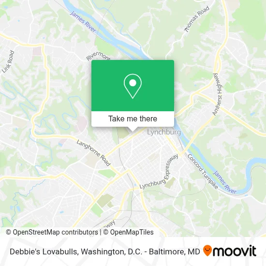 Debbie's Lovabulls map