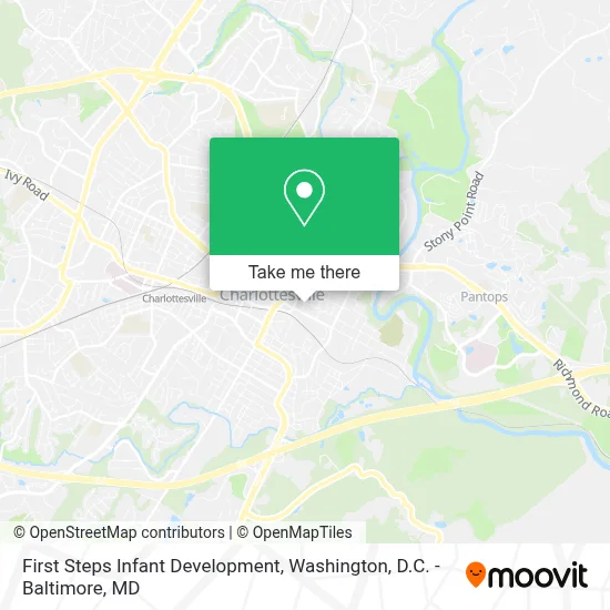 First Steps Infant Development map