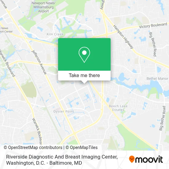 Riverside Diagnostic And Breast Imaging Center map