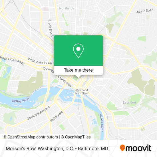 Morson's Row map