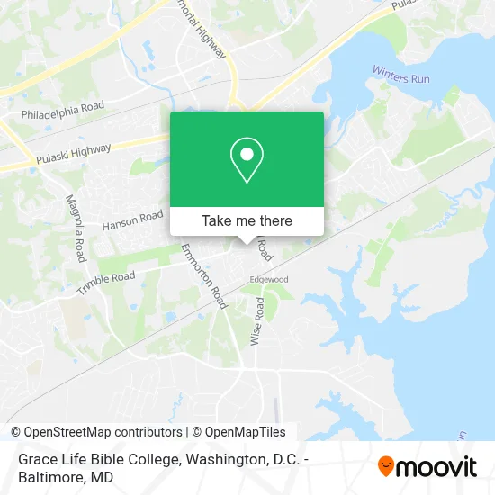 Grace Life Bible College map