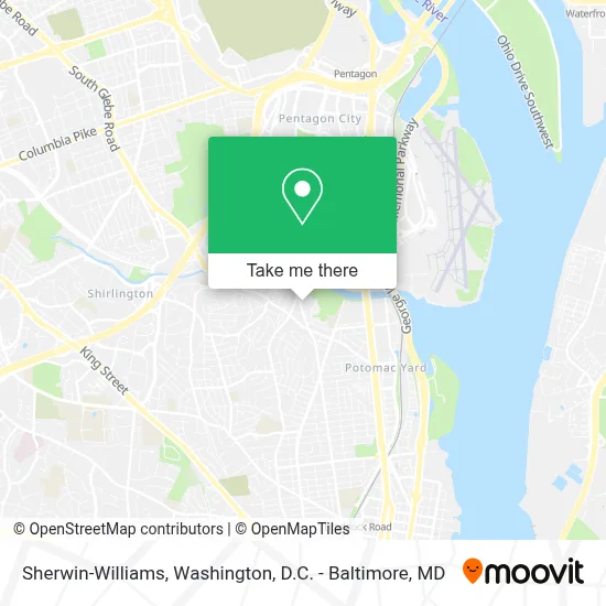Sherwin-Williams map