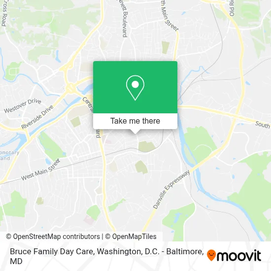 Bruce Family Day Care map