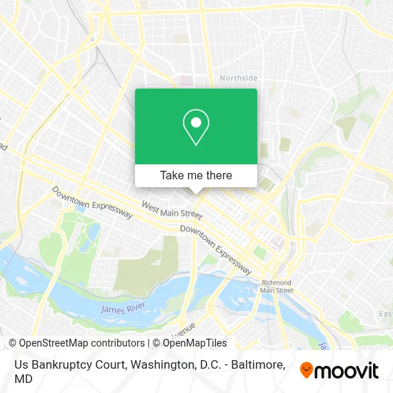 Us Bankruptcy Court map