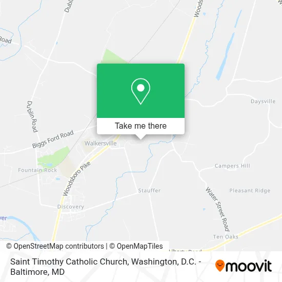 Saint Timothy Catholic Church map