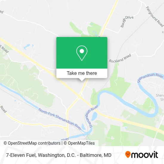 7-Eleven Fuel map