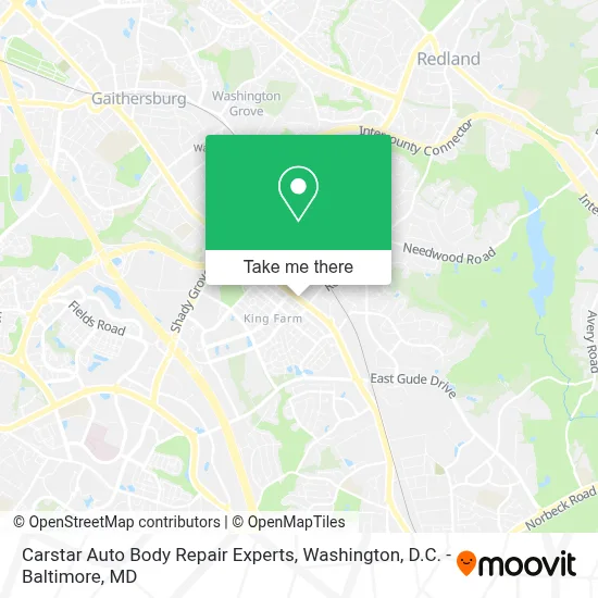 Carstar Auto Body Repair Experts map