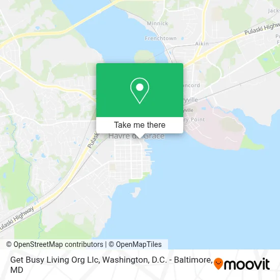 Get Busy Living Org Llc map