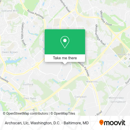 Archscan, Llc map