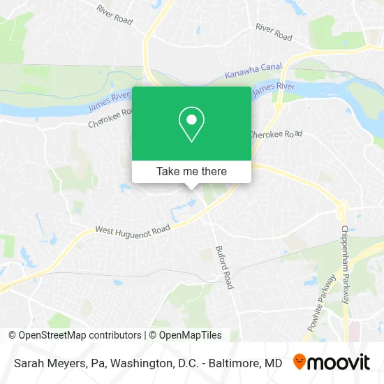 Sarah Meyers, Pa map