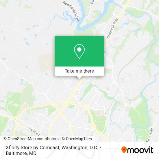 Xfinity Store by Comcast map