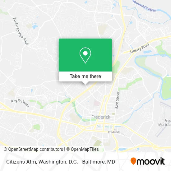 Citizens Atm map