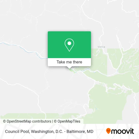 Council Pool map